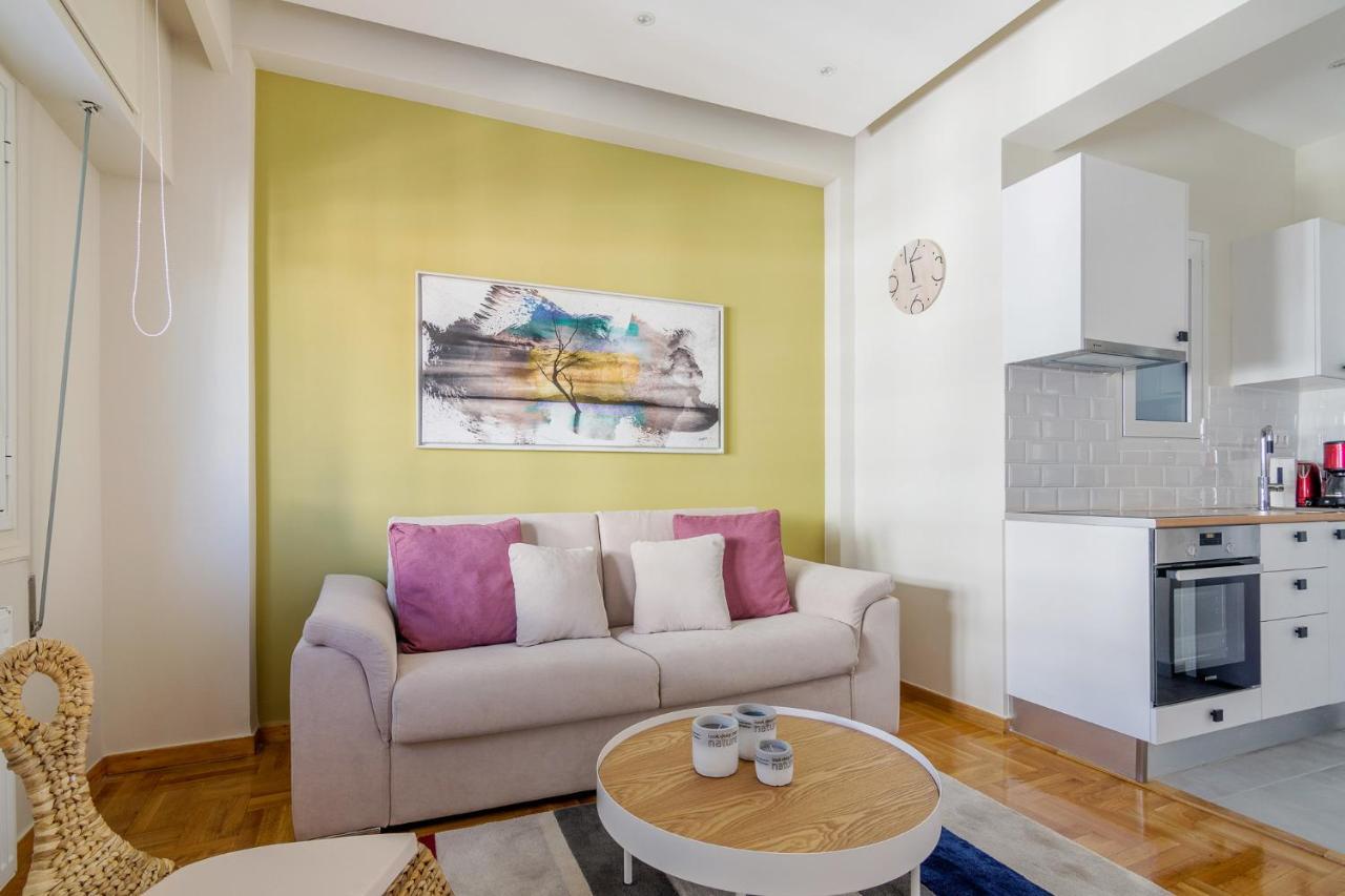 Chic Penthouse For 4 Ppl In Kolonaki Leilighet Athen Eksteriør bilde