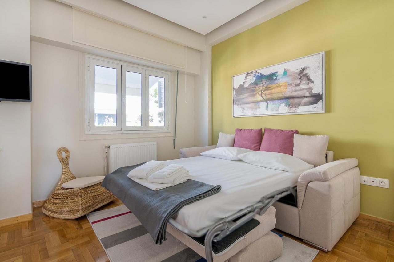 Chic Penthouse For 4 Ppl In Kolonaki Leilighet Athen Eksteriør bilde