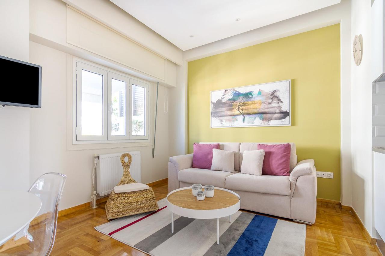 Chic Penthouse For 4 Ppl In Kolonaki Leilighet Athen Eksteriør bilde