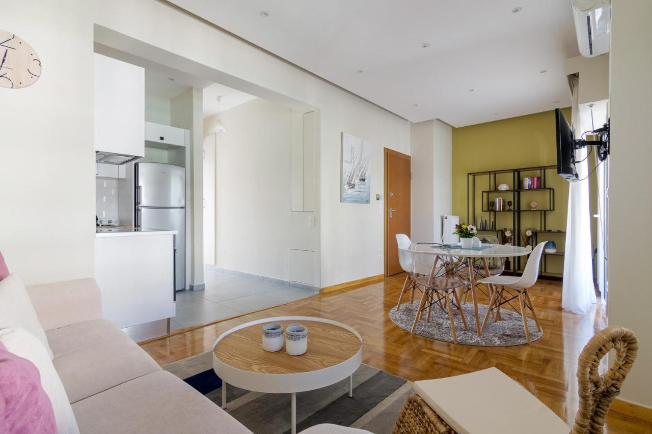 Chic Penthouse For 4 Ppl In Kolonaki Leilighet Athen Eksteriør bilde