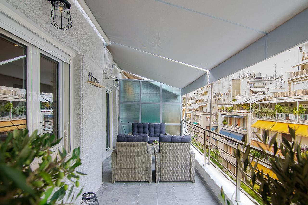 Chic Penthouse For 4 Ppl In Kolonaki Leilighet Athen Eksteriør bilde