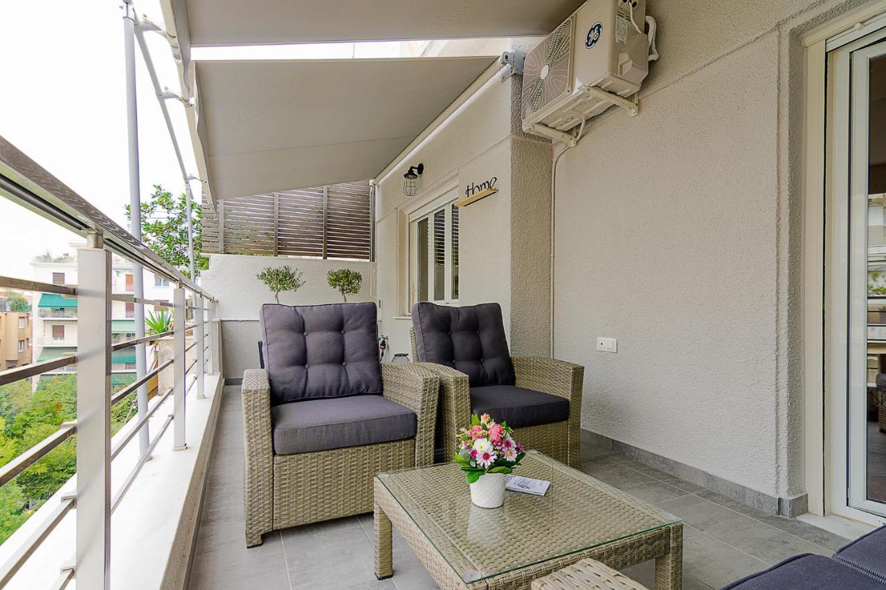 Chic Penthouse For 4 Ppl In Kolonaki Leilighet Athen Eksteriør bilde