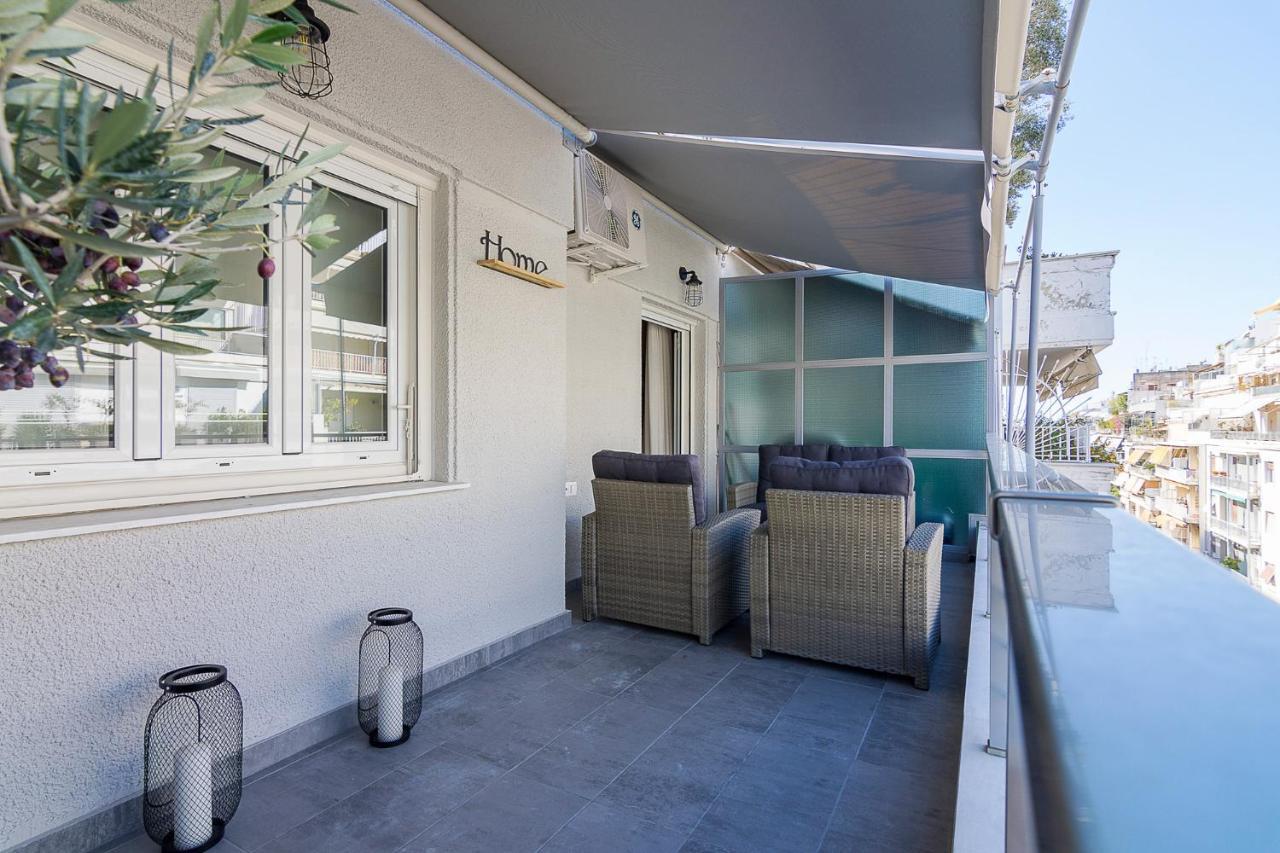 Chic Penthouse For 4 Ppl In Kolonaki Leilighet Athen Eksteriør bilde